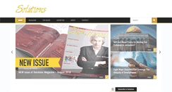 Desktop Screenshot of mysolutionsmagazine.com